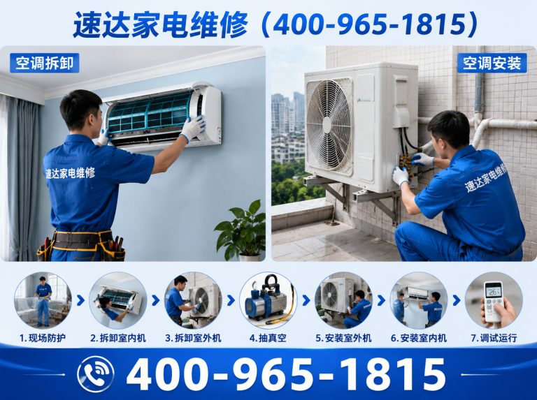 萍乡中央空调维修展示图